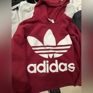 EUC adidas hoodie small